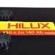 Автомобильный аккумулятор HILUX Black (D4A) 140Ah 950A L+