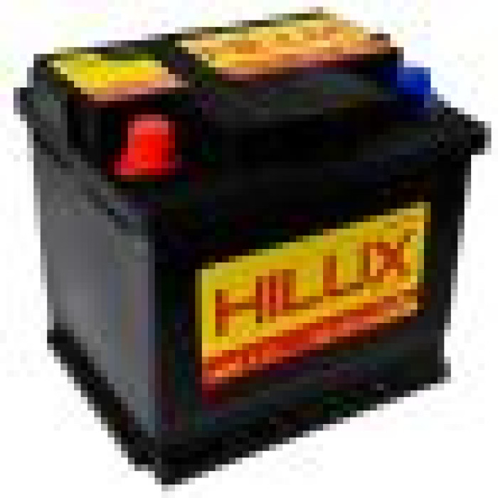 Автомобильный аккумулятор HILUX Black 6СТ-50Ah Аз 420A hlx002