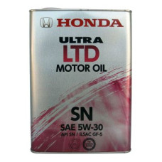 Автомобильное моторное масло HONDA ULTRA LTD 5w-30 4л 0821899974