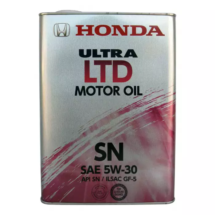 Автомобильное моторное масло HONDA ULTRA LTD 5w-30 4л 0821899974