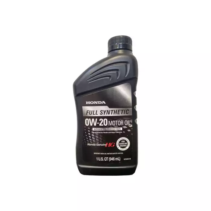 Автомобильное моторное масло HONDA Full Synthetic 0W-20 1л 087989063