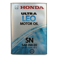 Автомобильное моторное масло HONDA Ultra LEO 0W-20 4л 0821799974