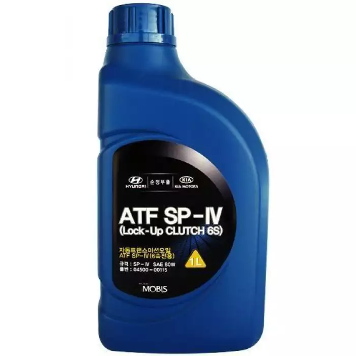 Масло трансмиссионное MOBIS Hyundai/KIA ATF SP-IV 1л 04500-00115