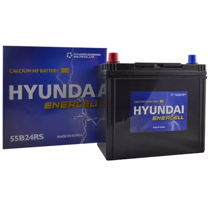Автомобильный аккумулятор HYUNDAI ENERCELL Japan 6СТ-45Ah Аз ASIA 440A (CCA) ТК 55B24R