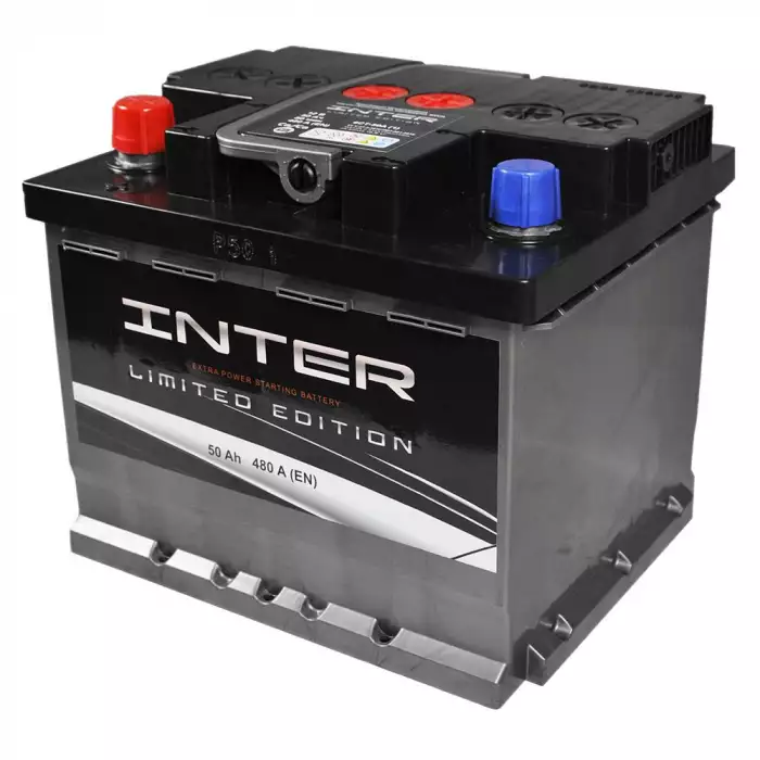 Автомобільний акумулятор INTER limited edition 6СТ-50Ah Аз 480A inter24