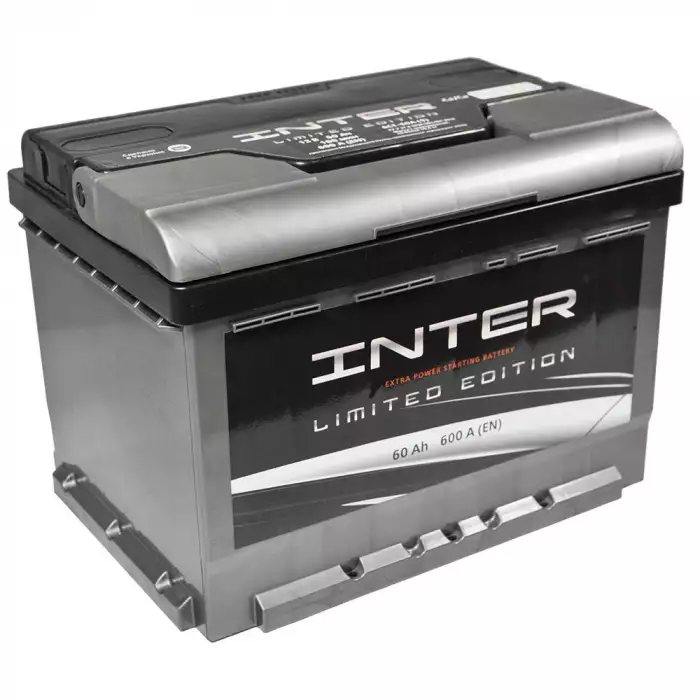 Автомобільний акумулятор INTER limited edition 6СТ-60Ah АзЕ 600A inter4
