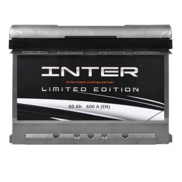 Автомобильный аккумулятор INTER limited edition 6СТ-60Ah Аз 600A inter5