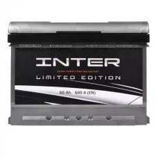Автомобільний акумулятор INTER limited edition 6СТ-60Ah Аз 600A inter5