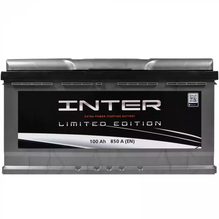 Автомобільний акумулятор INTER limited edition 6СТ-100Ah АзЕ 850A inter9