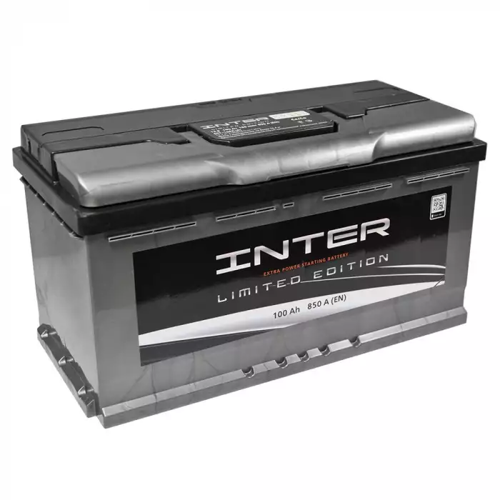 Автомобільний акумулятор INTER limited edition 6СТ-100Ah АзЕ 850A inter9