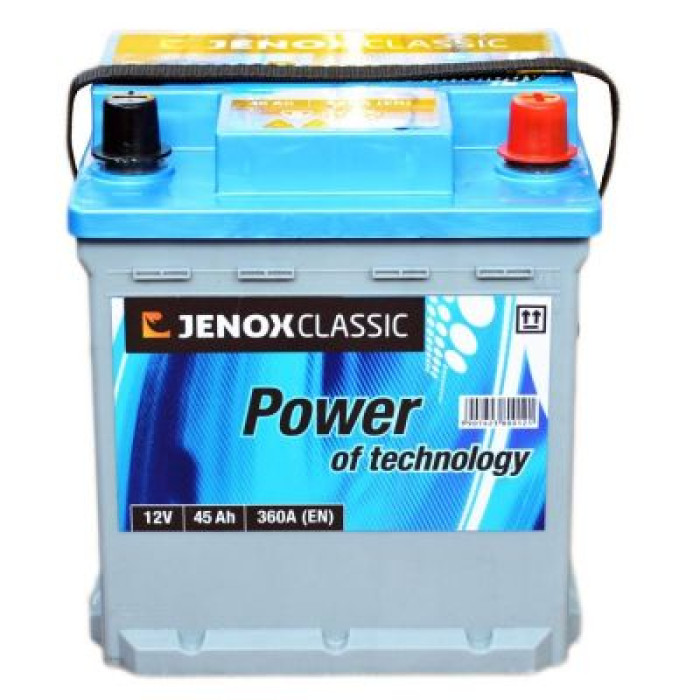 Автомобільний акумулятор JENOX Classic 6СТ-45Ah АзЕ 360A (EN) R040560AC