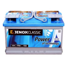 Автомобильный аккумулятор JENOX Classic 6СТ-77Ah АзЕ 720A (EN) R074624AC 2019