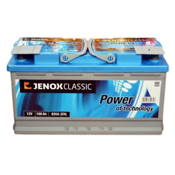 Автомобільний акумулятор JENOX Classic 6СТ-100Ah АзЕ 820A (EN) R092636AC