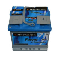 Автомобільний акумулятор JENOX Classic 6СТ-50Ah АзЕ 410A (EN) R045620AC