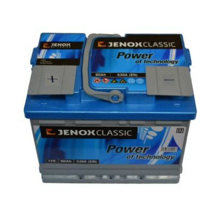 Автомобільний акумулятор JENOX Classic 6СТ-60Ah Аз 530A (EN) R055615AC