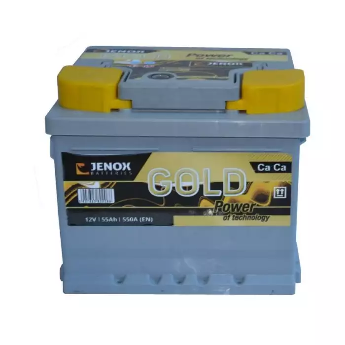 Автомобильный аккумулятор JENOX Gold 6СТ-55Ah АзЕ 550A (EN) R052620ZN