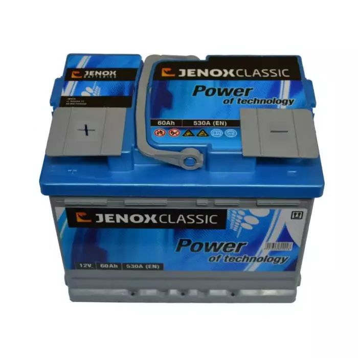 Автомобільний акумулятор JENOX Classic 6СТ-60Ah Аз 530A (EN) R055615AC 2018