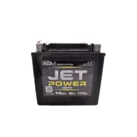 Мото аккумулятор JET POWER 14Ah YTX14L-BS