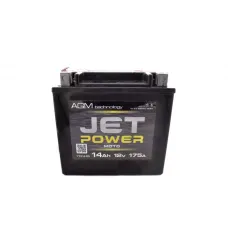 Мото аккумулятор JET POWER 14Ah YTX14L-BS