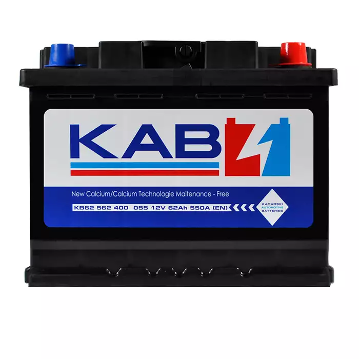 Автомобильный аккумулятор KAB Blue SMF 6СТ-62Ah АзЕ 550A kab4