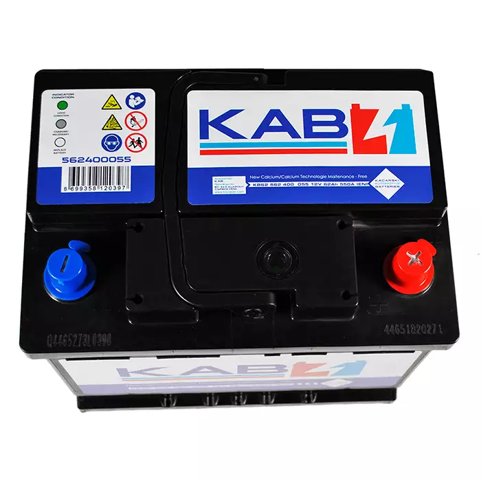 Автомобильный аккумулятор KAB Blue SMF 6СТ-62Ah АзЕ 550A kab4