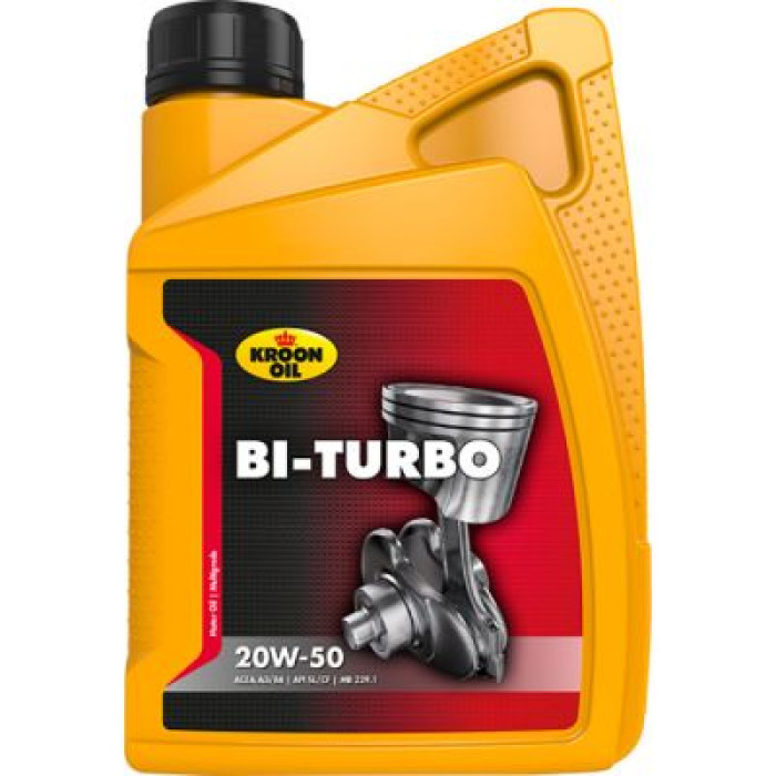 Автомобильное моторное масло KROON OIL BI-TURBO 20W-50 1л