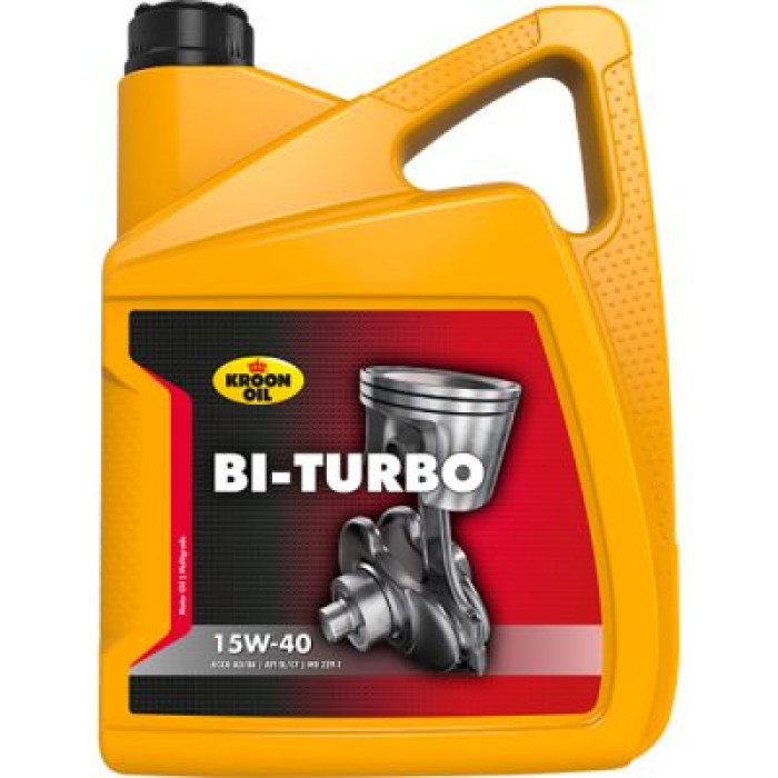 Автомобильное моторное масло KROON OIL BI-TURBO 15W-40 5л