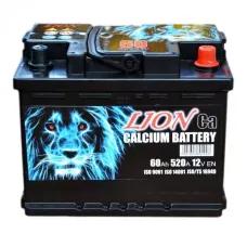 Автомобільний акумулятор Lion 6СТ-60Ah АзЕ 520A (EN) R055622VN 2017