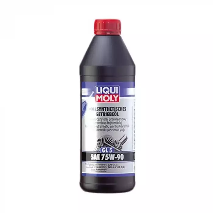 Масло трансмиссионное Liqui Moly Vollsynthetisches Getriebeoil 75W-90 GL-5 синтетическое 1950 1л