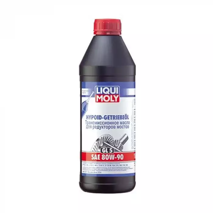 Масло трансмиссионное Liqui Moly Hypoid-Getriebeoil 80W-90 GL-5 минеральное 3924 1л