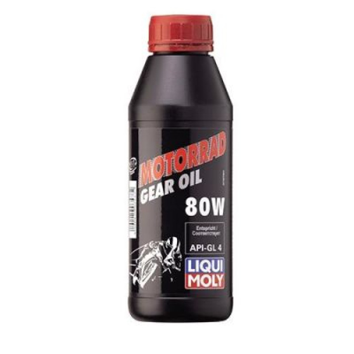 Трансмиссионное масло Liqui Moly GL-4 80W MOTORRAD GEAR OIL 80W 0,5л (7587)