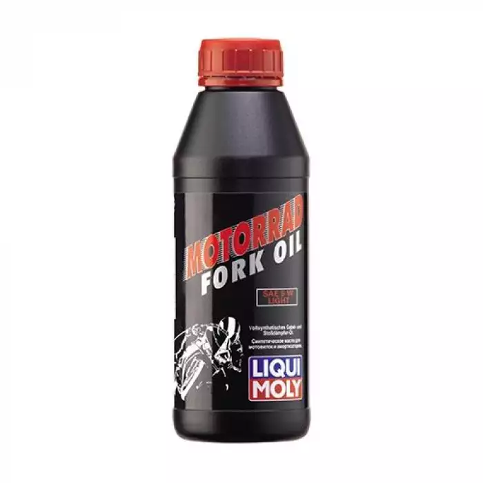 Масло для мотовилок и амортизаторов Liqui Moly MOTORBIKE (MOTORRAD) FORK OIL 5W LIGHT 0,5л (7598)