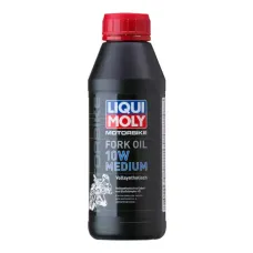 Масло для мотовилок и амортизаторов Liqui Moly MOTORBIKE ( MOTORRAD ) FORK OIL 10W MEDIUM 0,5л (7599)