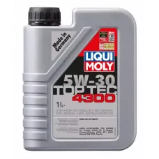 Автомобильное моторное масло Liqui Moly Top Tec 4300 5W-30 8030 1л
