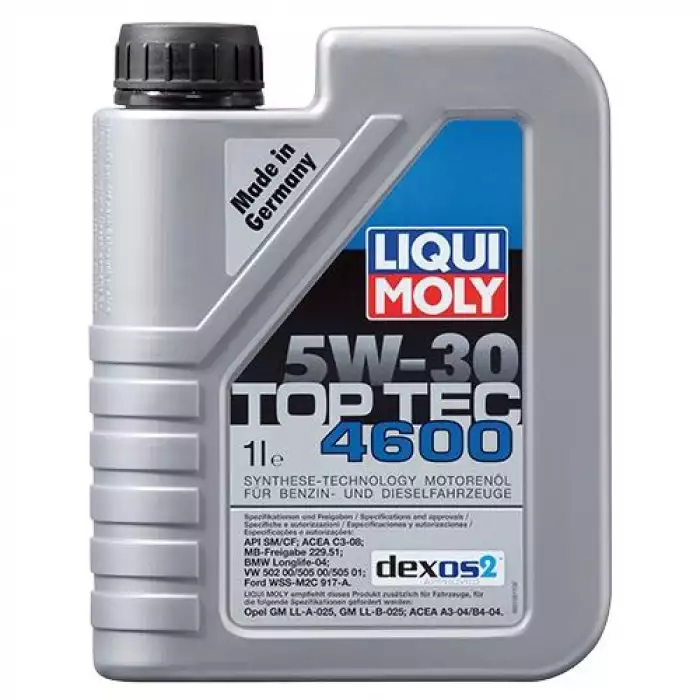 Автомобильное моторное масло Liqui Moly Top Tec 4600 5W-30 8032 1л