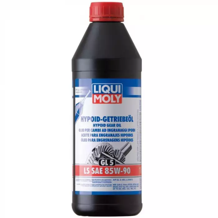 Масло трансмиссионное Liqui Moly Hypoid-Getriebeoil LS 85W-90 GL-5 минеральное 8039 1л