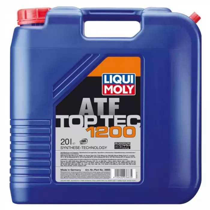 Масло трансмиссионное Liqui Moly Top Tec ATF 1200 синтетическое 8040 5л