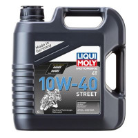 Олива моторна Liqui Moly MOTORBIKE 4T STREET 10W-40 4л (7512)