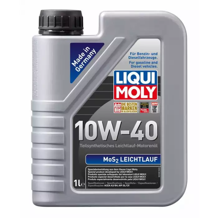 Автомобильное моторное масло Liqui Moly MoS2 Leichtlauf 10W-40 1930 1л