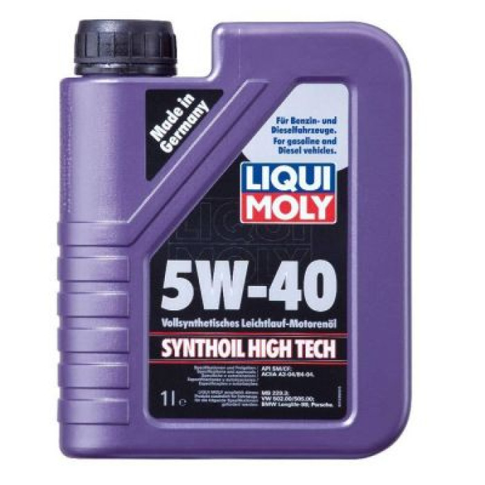 Автомобільна моторна олива Liqui Moly Leichtlauf High Tech 5W-40 8028 1л