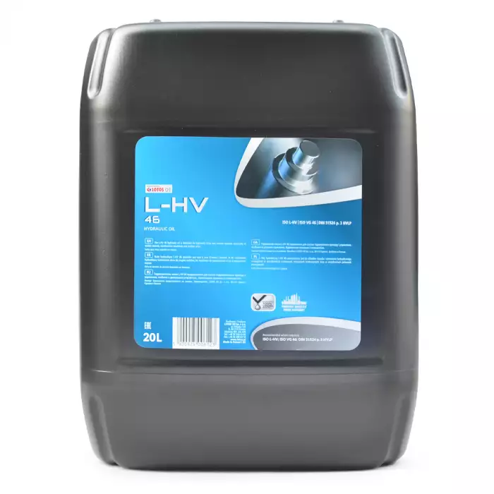 Индустриальное гидравлическое масло LOTOS HYDRAULIC OIL L-HM 46 20л