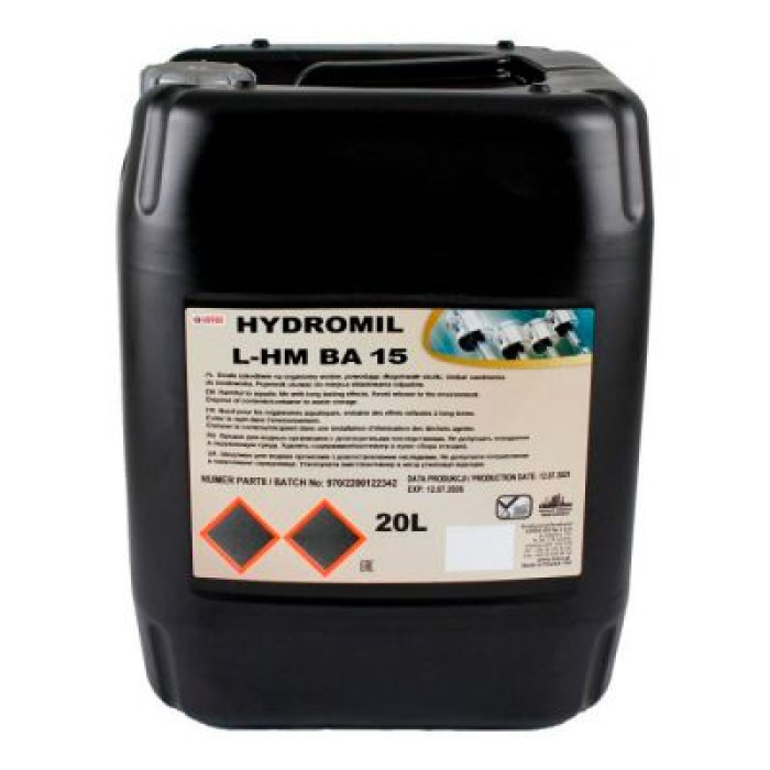 Олива гідравлічна LOTOS HYDROMIL L-HM BA15 20л