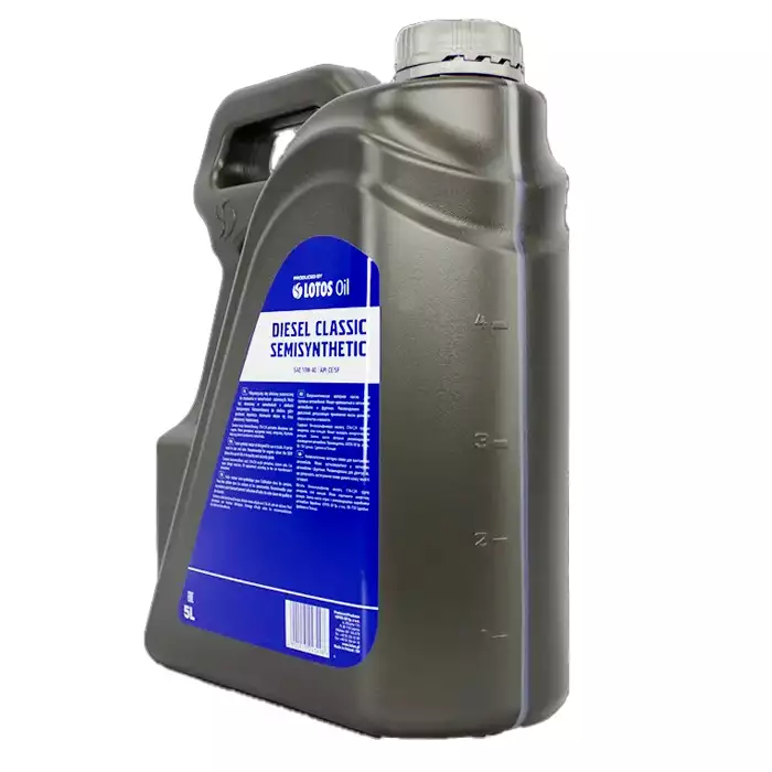 Автомобильное моторное масло LOTOS DIESEL CLASSIC SEMISYNTETIC 10W/40 5л WG-K502430-0H0