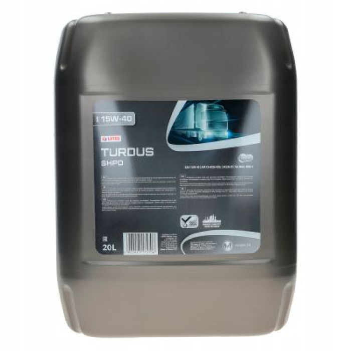 Моторное масло LOTOS TURDUS SHPD 15W40 20л WF-2L01750-000