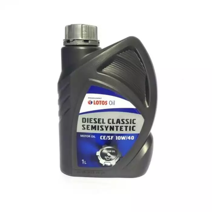 Автомобільна моторна олива Lotos DIESEL CLASSIC SEMISYNTETIC 10W-40 1л