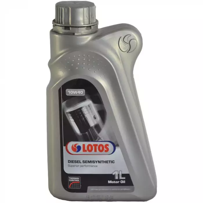 Автомобильное моторное масло Lotos DIESEL SEMISYNTETIC CF 10W-40 1л