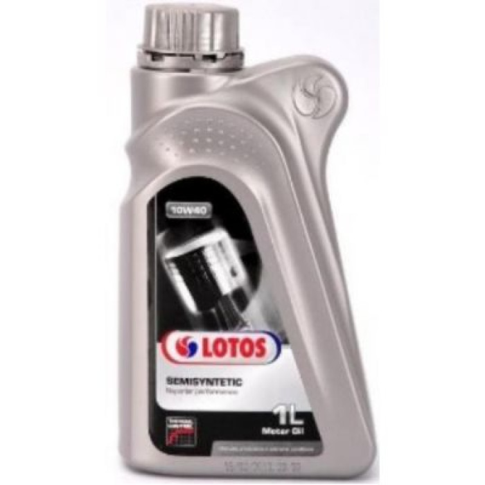 Автомобільна моторна олива Lotos SEMISYNTETIC 10W-40 1л