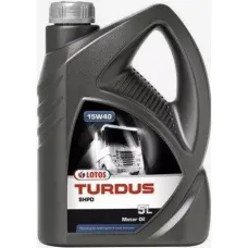 Автомобильное моторное масло Lotos TURDUS SHPD 15W-40 5л