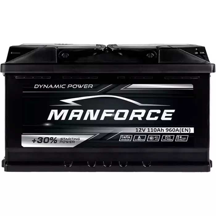 Автомобильный аккумулятор MANFORСE MF (L5) 110Ah 960A R+ 6052102