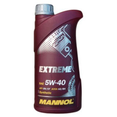 Автомобильное моторное масло MANNOL Extreme 5w-40 1л